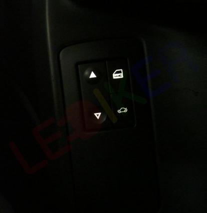 Opel Vectra C - naprawa lub zmiana podświetlenia przycisku szyb pasażera