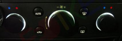 Opel Vectra C - naprawa lub zmiana podświetlenia panelu climatronic