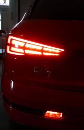 Audi Q3 2012 - modyfikacja lamp tył