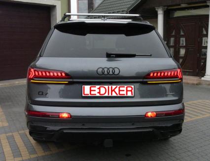 Audi Q7 II po liftingu (2020-2024) modyfikacja lamp z wersji USA na EU  