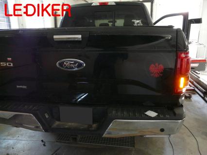 Ford F150 (2016) - modyfikacja tylnych lamp USA > EU