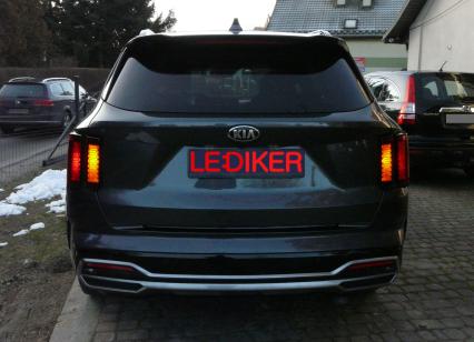Kia Sorento 4 gen (2020) - Konwersja tylnych lamp z USA na EU