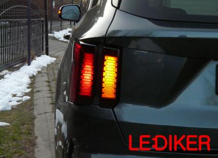 Kia Sorento 4 gen (2020) - Konwersja tylnych lamp z USA na EU