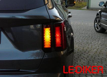 Kia Sorento 4 gen (2020) - Konwersja tylnych lamp z USA na EU