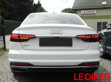 Audi A4 B9 lift Przeróbka oświetlenia z wersji amerykańskiej na europejską