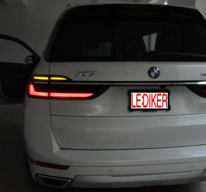 BMW X7 G07 (2022-teraz) konwersja tylnych lamp USA -> EU