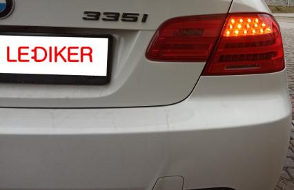 BMW 3 E90/E91/E92/E93 konwersja tylnych lamp USA -> EU