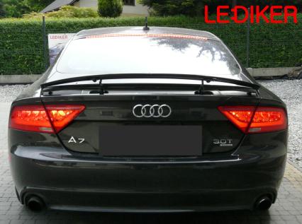 Audi A7 4G (2010-2014) konwersja tylnych lamp USA -> EU