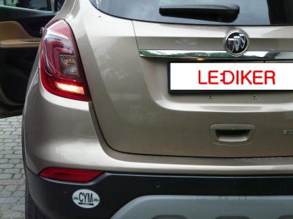 BUICK Encore (2012-2017) konwersja USA -> EU tylne światło przeciwmgłowe