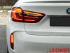 BMW X6 F16 (2014–2019) konwersja tylnych lamp USA -> EU