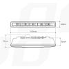 mini: Światła do jazdy dziennej AMiO NSSC DRL 501 HP 1szt. 8134 (2)