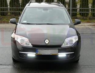 Renault Laguna (2007 13)  światła dzienne Amio DRL 507HP