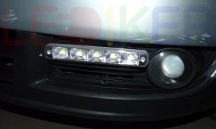 VW Touran (200210)  światła dzienne NSSC DRL 507HP