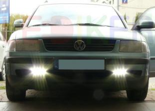 VW Passat B5  Światła dzienne PHILIPS Daylight 4