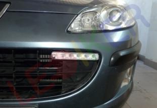 Peugeot 407   Światła dzienne NSSC DRL 507HP