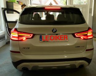 BMW X3 G01 (20172020) konwersja tylnych lamp USA > EU