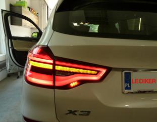 BMW X3 G01 (20172020) konwersja tylnych lamp USA > EU