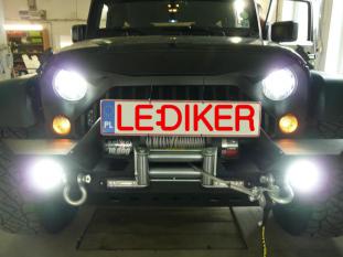 Jeep Wrangler Przeróbka USA na EU