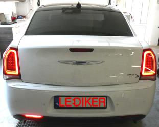 Chrysler 300S modyfikacja świateł USA na EU (przeciwmgielne)