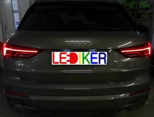 Audi Q3 2019  modyfikacja tylnych lamp