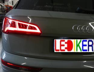Audi Q5 2 II 201720 modyfikacja konwersja przeróbka świateł tylnych z US na EU