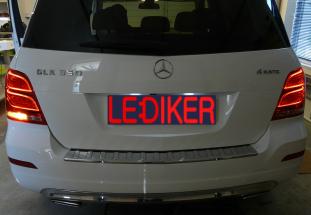 Mercedes GLK 350 (2014)  modyfikacja lamp przód i tył