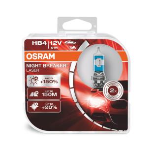 Żarówka halogenowa HB4 Osram Night Breaker Laser  komplet 2szt.