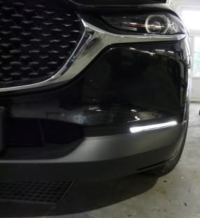 Mazda CX30 (2019)  modyfikacja oświetlenia przód + przeciwmgłowe tył