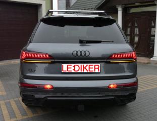 Audi Q7 II po liftingu (20202024) modyfikacja lamp z wersji USA na EU  