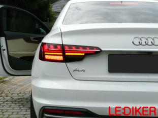 Audi A4 B9 lift Przeróbka oświetlenia z wersji amerykańskiej na europejską