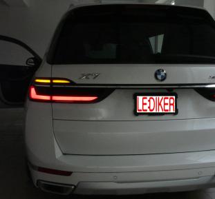 BMW X7 G07 (2022teraz) konwersja tylnych lamp USA > EU