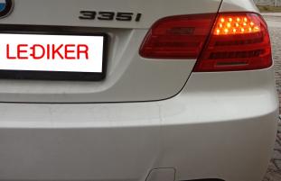 BMW 3 E90/E91/E92/E93 konwersja tylnych lamp USA > EU