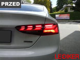 Audi A5 F5 FL (20202024) konwersja tylnych lamp USA > EU